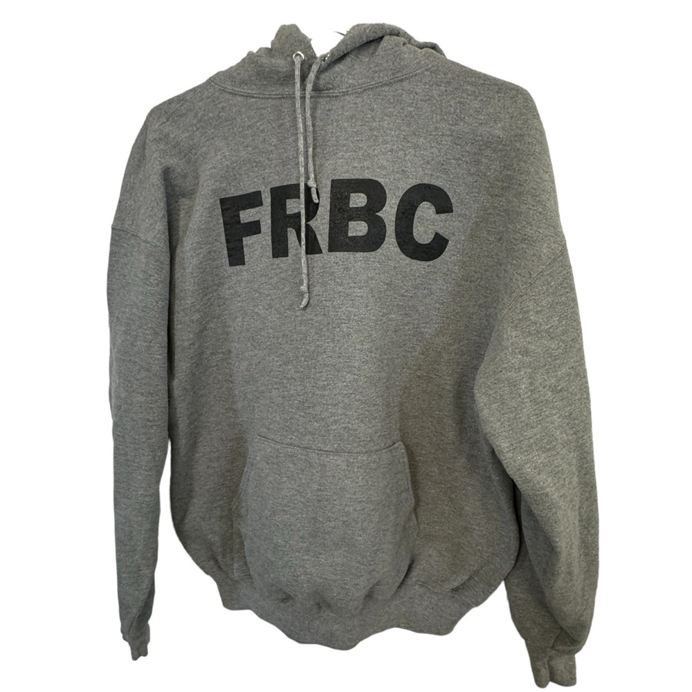 FRBC FR Bootcamp Gray Men’s XL Hoodie Gym Rat Workout Sacramento CA